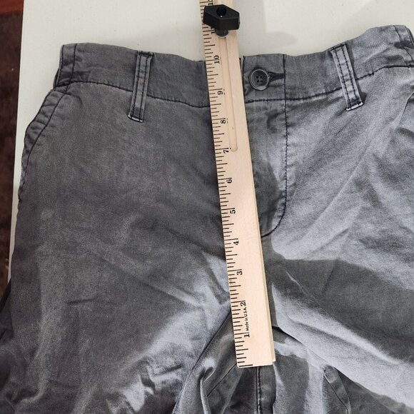 Old Navy Shorts XS Everyday Easy Chino Gray Elastic Waist Casual Cotton Blend - Picture 9 of 11